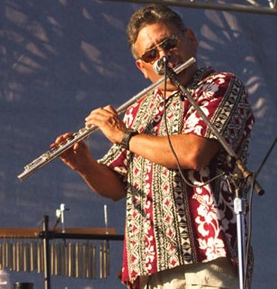 Dale Fuentes on flute, like no other in the world.